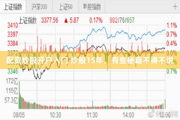 配资炒股开户入门 炒股15年，有些秘籍不得不说